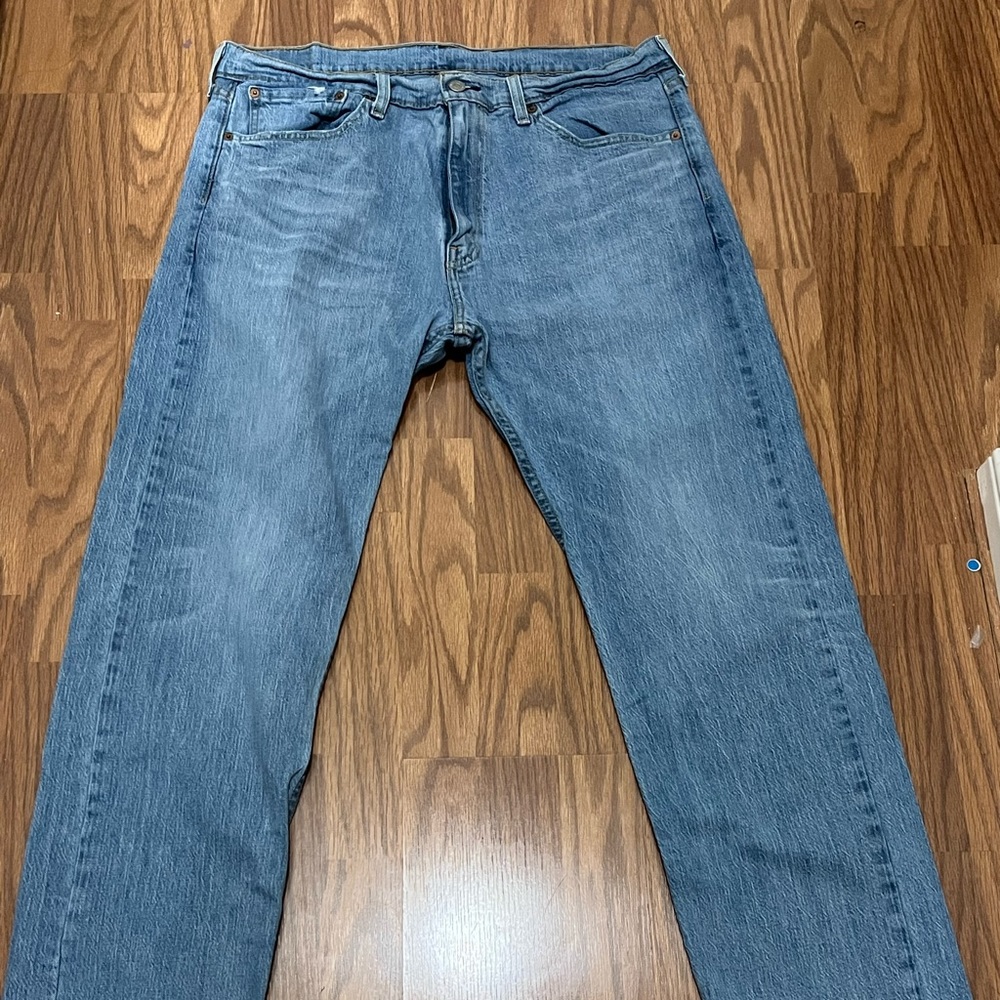 Levi Strauss & Co 505 light wash denim jeans 36/32